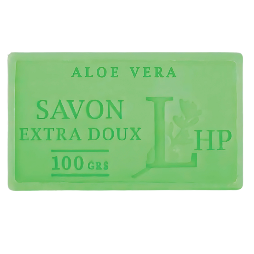 Savon de Marseille Aloe Vera 100g extra doux et naturel.