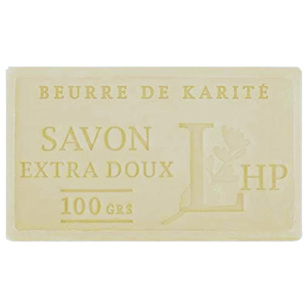 Savon de Marseille Beurre de Karité 100g, extra doux et naturel.